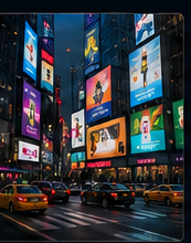 Times Square outdoor advertising location